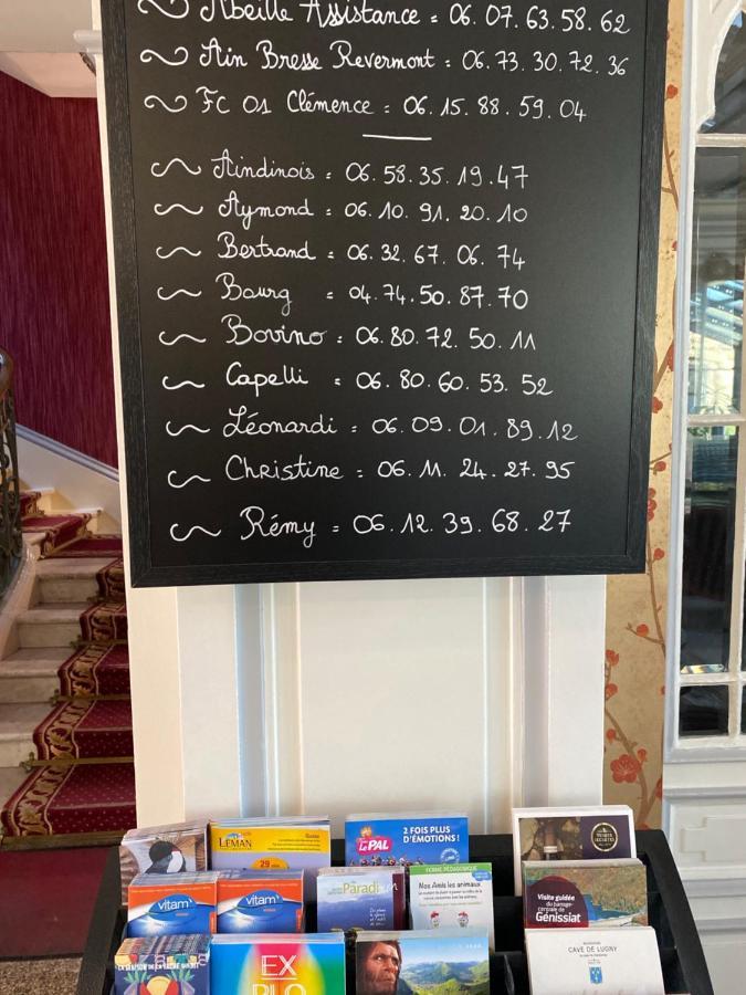 The Originals Boutique, Hotel Terminus, Bourg-En-Bresse Gare Exteriör bild